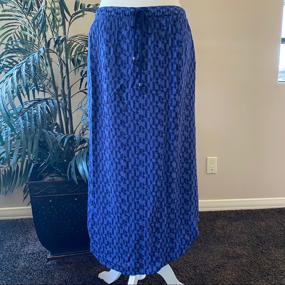 Eddie Bauer Crinkle Maxi Skirt Size PM